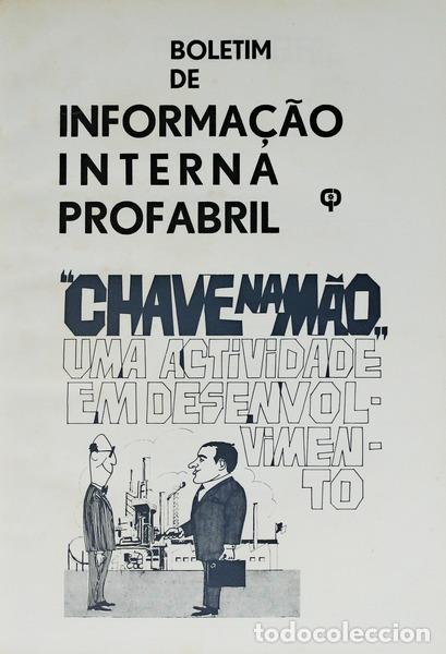 Old books: PROFABRIL: BOLETIM DE INFORMA&Ccedil;&Atilde;O INTERNA, FEVEREIRO 1971 A NOVEMBRO 1972.