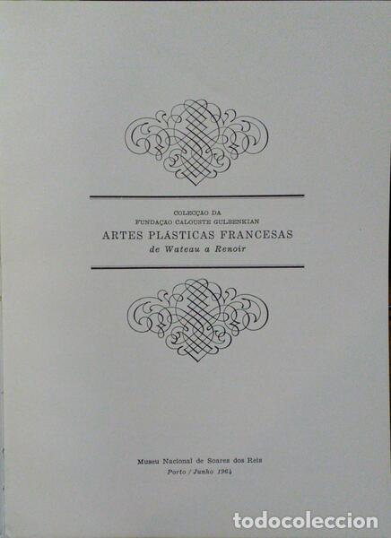 Libri antichi: ARTES PL&Aacute;STICAS FRANCESAS DE WATEAU A RENOIR.