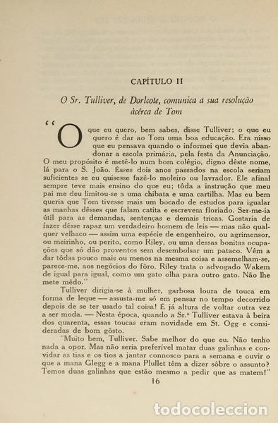 Libros antiguos: ELIOT. (George) - O MOINHO &Agrave; BEIRA DO RIO. - Foto 2
