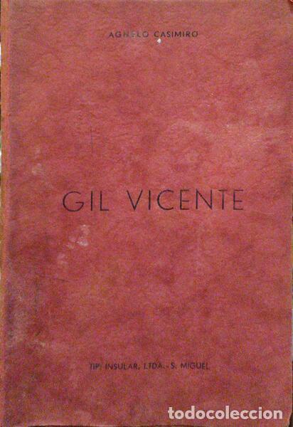 Libros antiguos: CASIMIRO. (Agnelo) - GIL VICENTE. - Foto 1