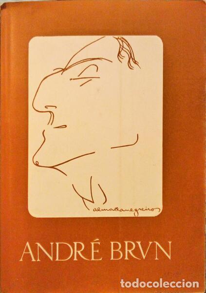 Libros antiguos: ANDR&Eacute; BRUN, EXPOSI&Ccedil;&Atilde;O. - Foto 1