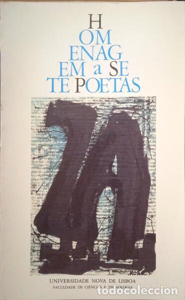 Libros antiguos: HOMENAGEM A SETE POETAS. - Foto 1