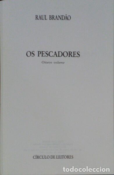 Libros antiguos: BRAND&Atilde;O. (Ra&uacute;l) - OS PESCADORES. - Foto 1