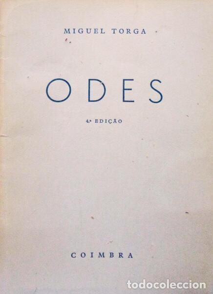 Libros antiguos: TORGA. (Miguel) - ODES. - Foto 1