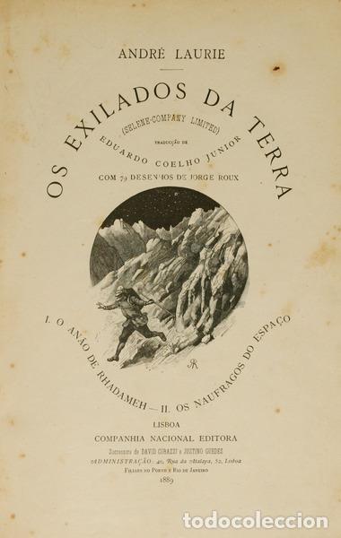 Libros antiguos: LAURIE. (Andr&eacute;) - OS EXILADOS DA TERRA. - Foto 1