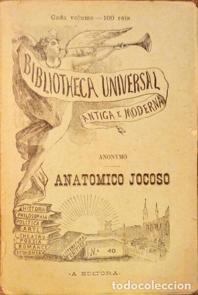 Antiquarische B&uuml;cher: ANATOMICO JOCOSO.