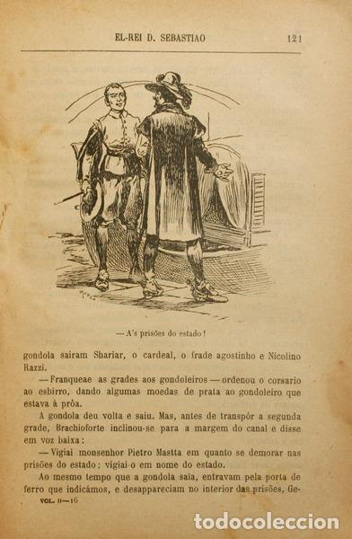 Libros antiguos: FERNANDEZ Y GONZALEZ. (Manuel) - EL-REI D. SEBASTI&Atilde;O. - Foto 2
