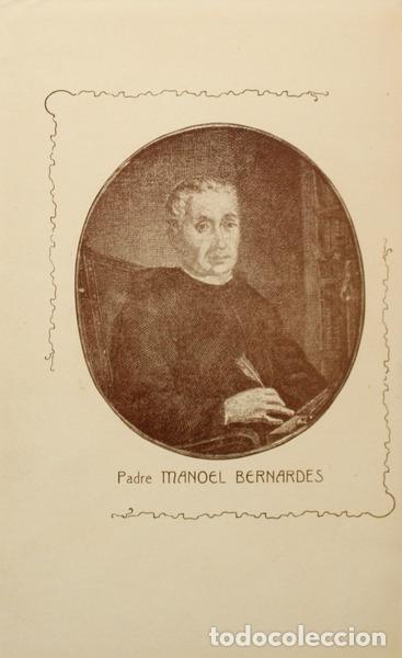 Libros antiguos: BERNARDES. (Padre Manuel) - NOVA FLORESTA. [4 VOLUMES] - Foto 2