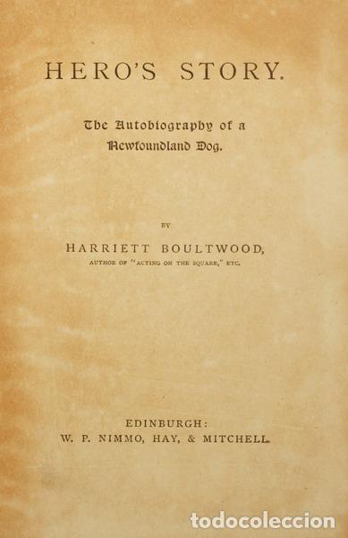 Old books: BOULTWOOD. (Harriett) - HERO'S STORY.