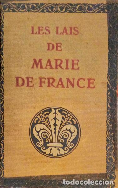 Libros antiguos: LES LAIS DE MARIE DE FRANCE.