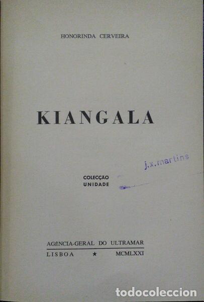 Libri antichi: CERVEIRA. (Honorinda) - KIANGALA.