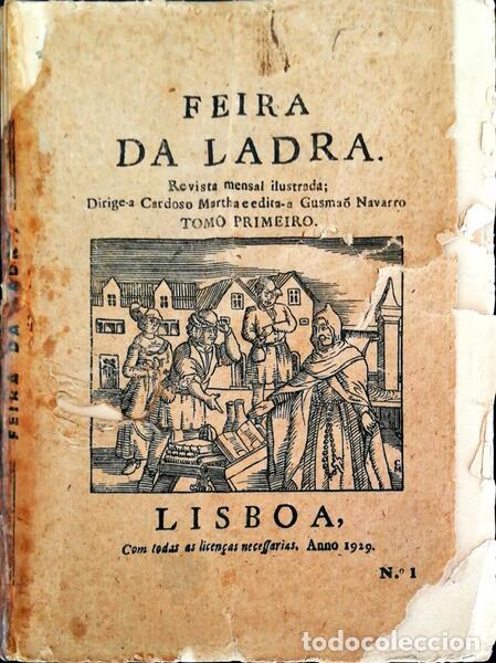 Libri antichi: FEIRA DA LADRA. REVISTA MENSAL ILUSTRADA.