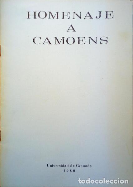 Libri antichi: HOMENAJE A CAMOENS.
