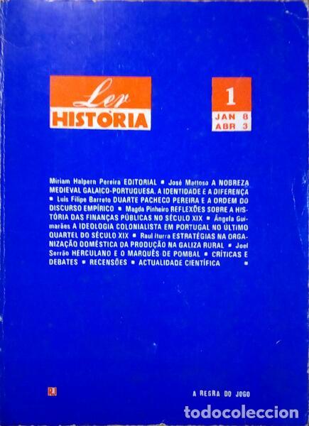 Libros antiguos: LER HIST&Oacute;RIA, N.&ordm; 1, 1983.