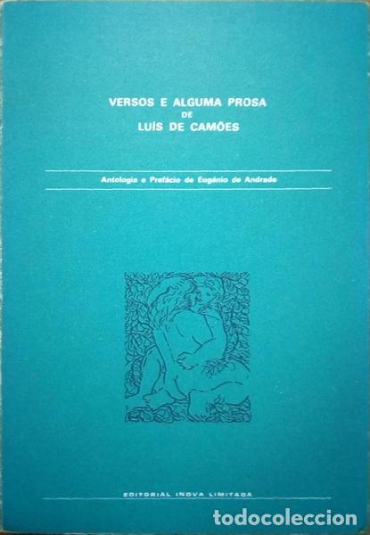 Libros antiguos: CAM&Otilde;ES. (Lu&iacute;s Vaz de) - VERSOS E ALGUMA PROSA DE LU&Iacute;S DE CAM&Otilde;ES. - Foto 1