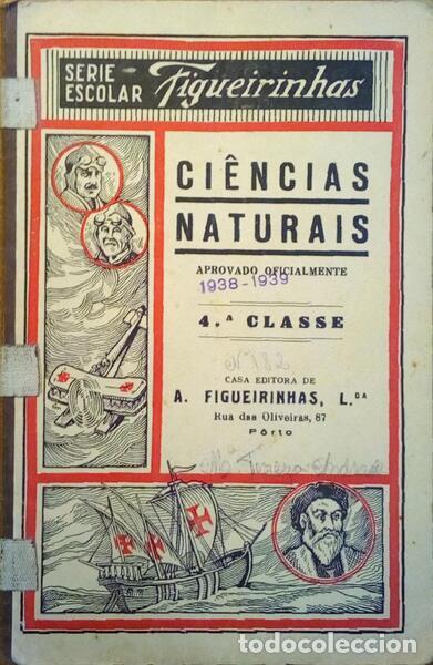 Libri antichi: CI&Ecirc;NCIAS NATURAIS ENSINO PRIM&Aacute;RIO ELEMENTAR QUARTA CLASSE.