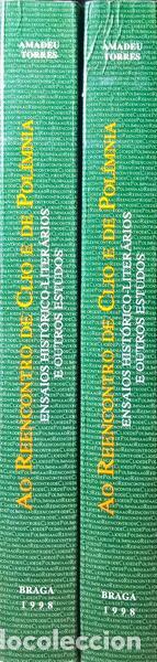 Libros antiguos: TORRES. (Amadeu) - AO REENCONTRO DE CLIO E DE POL&Iacute;MNIA. - Foto 3