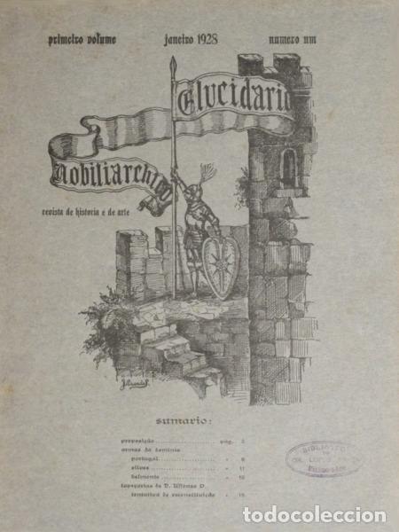 Old books: ELUCIDARIO NOBILIARCHICO, VOLUME 01, N.&ordm; 01, JANEIRO 1928 � VOLUME 02, N.&ordm; 12 DEZEMBRO 1929.