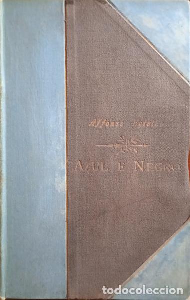 Libros antiguos: BOTELHO. (Afonso) - AZUL E NEGRO. - Foto 2