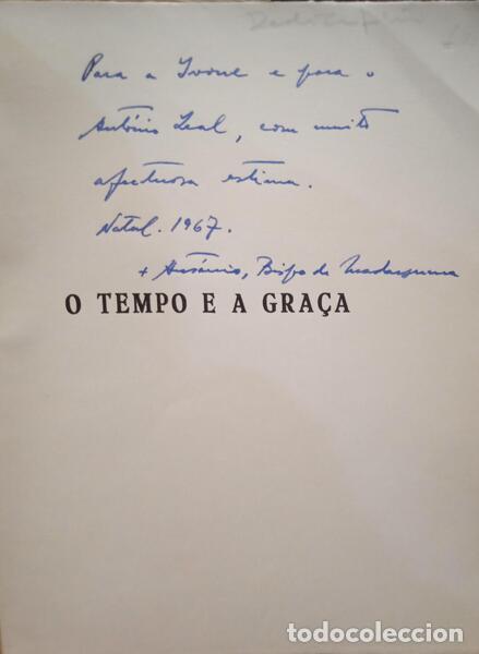 Libros antiguos: REIS RODRIGUES. (Ant&oacute;nio dos) - O TEMPO E A GRA&Ccedil;A. - Foto 2