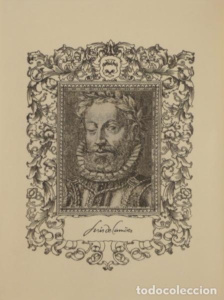 Libros antiguos: CAM&Otilde;ES. (Lu&iacute;s de) - OBRAS COMPLETAS. [VOL. I] - Foto 2