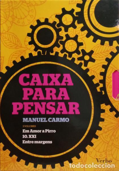 Libros antiguos: CARMO. (Manuel) - CAIXA PARA PENSAR. [3 VOLS.] - Foto 1