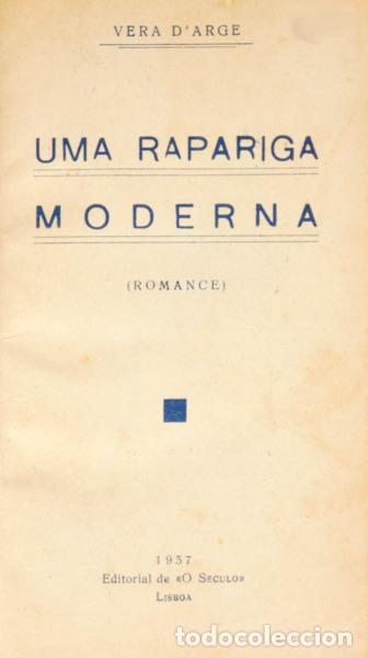 Libros antiguos: ARGE. (Vera de) - UMA RAPARIGA MODERNA. - Foto 1