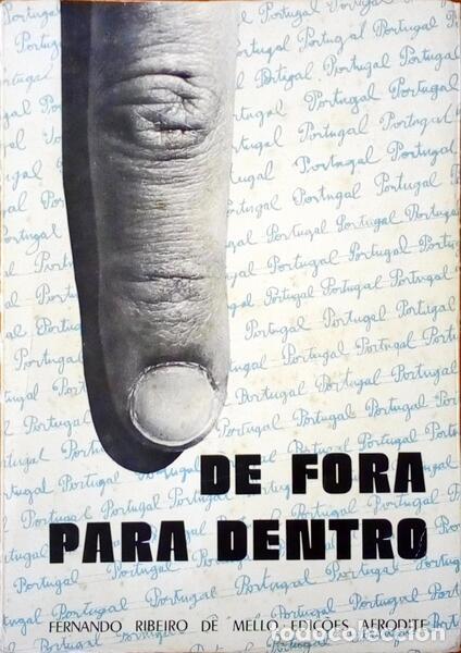 Libros antiguos: FERNANDES. (An&iacute;bal) - DE FORA PARA DENTRO. - Foto 1