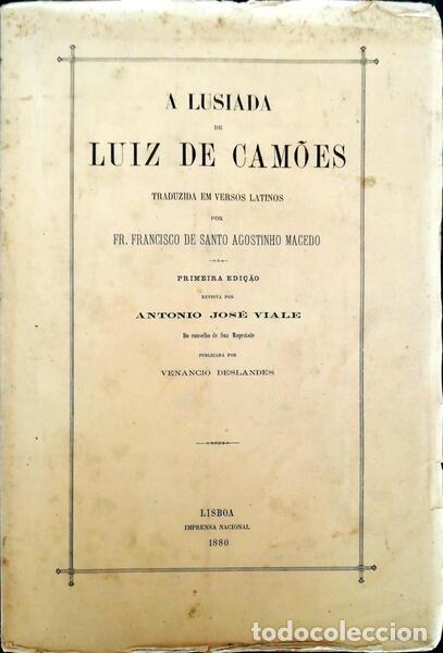 Libros antiguos: CAM&Otilde;ES. (Luis) - A LUSIADA. - Foto 1