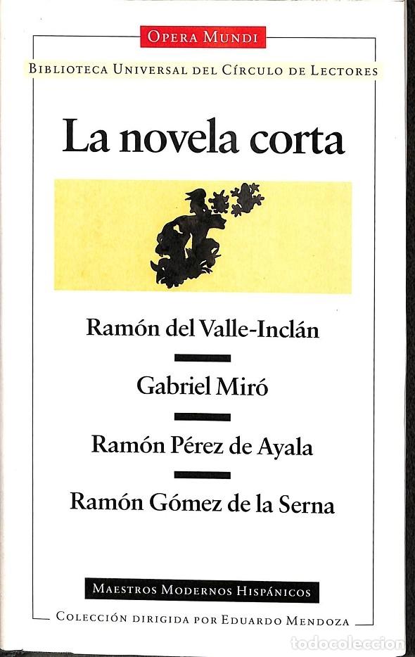 Libros antiguos: LA NOVELA CORTA - V.V.A - C&Iacute;RCULO DE LECTORES - Foto 1