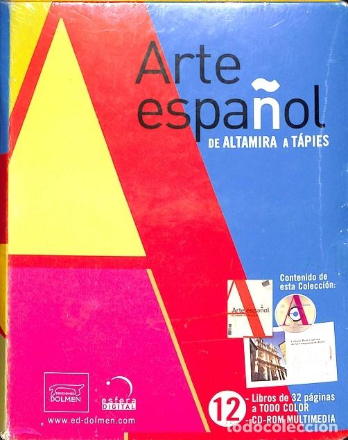 Libri antichi: ARTE ESPA&Ntilde;OL ALTAMIRA-TAPIES 12 LIBROS 32 P&Aacute;G CD - A.A.V.V. - DOLMEN - ESFERA DIGITAL