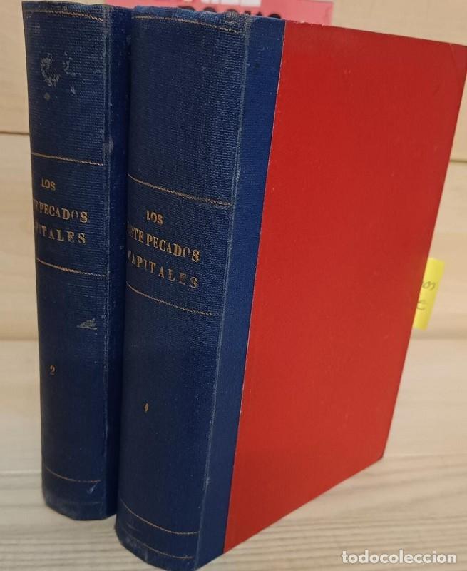 Libros antiguos: LOS SIETE PECADOS CAPITALES 2 VOL - JOAQU&Iacute;N GARC&Iacute;A-BRAVO - LUIS TASSO