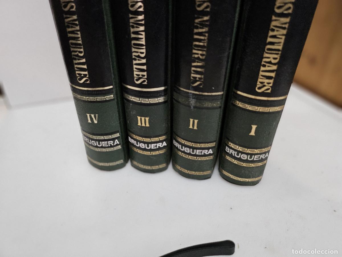 Libros antiguos: 4 tomos de ciencias de la naturaleza - Foto 2