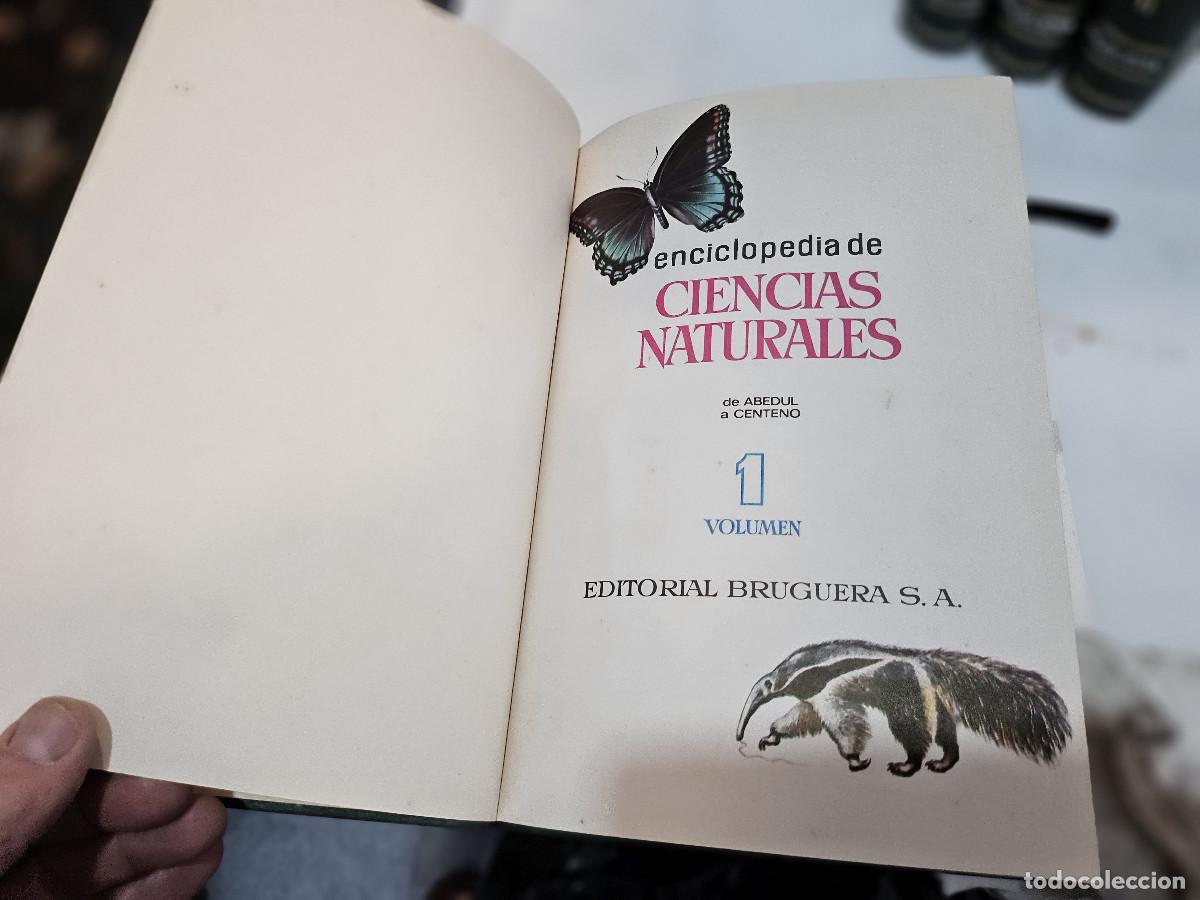 Libros antiguos: 4 tomos de ciencias de la naturaleza - Foto 5