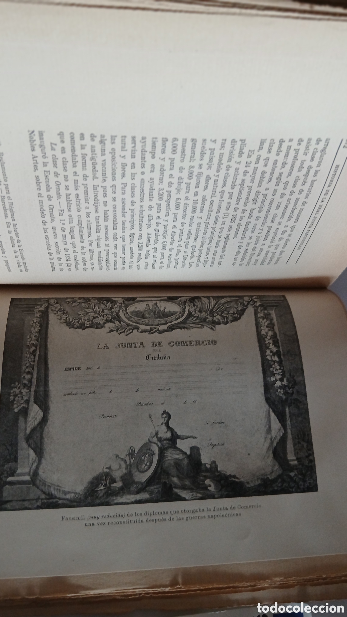 Libros antiguos: Historia de la Real Juan Particular de comercio de Barcelona - Foto 10