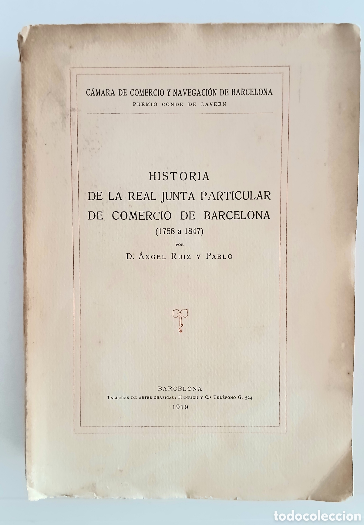 Libros antiguos: Historia de la Real Juan Particular de comercio de Barcelona - Foto 11