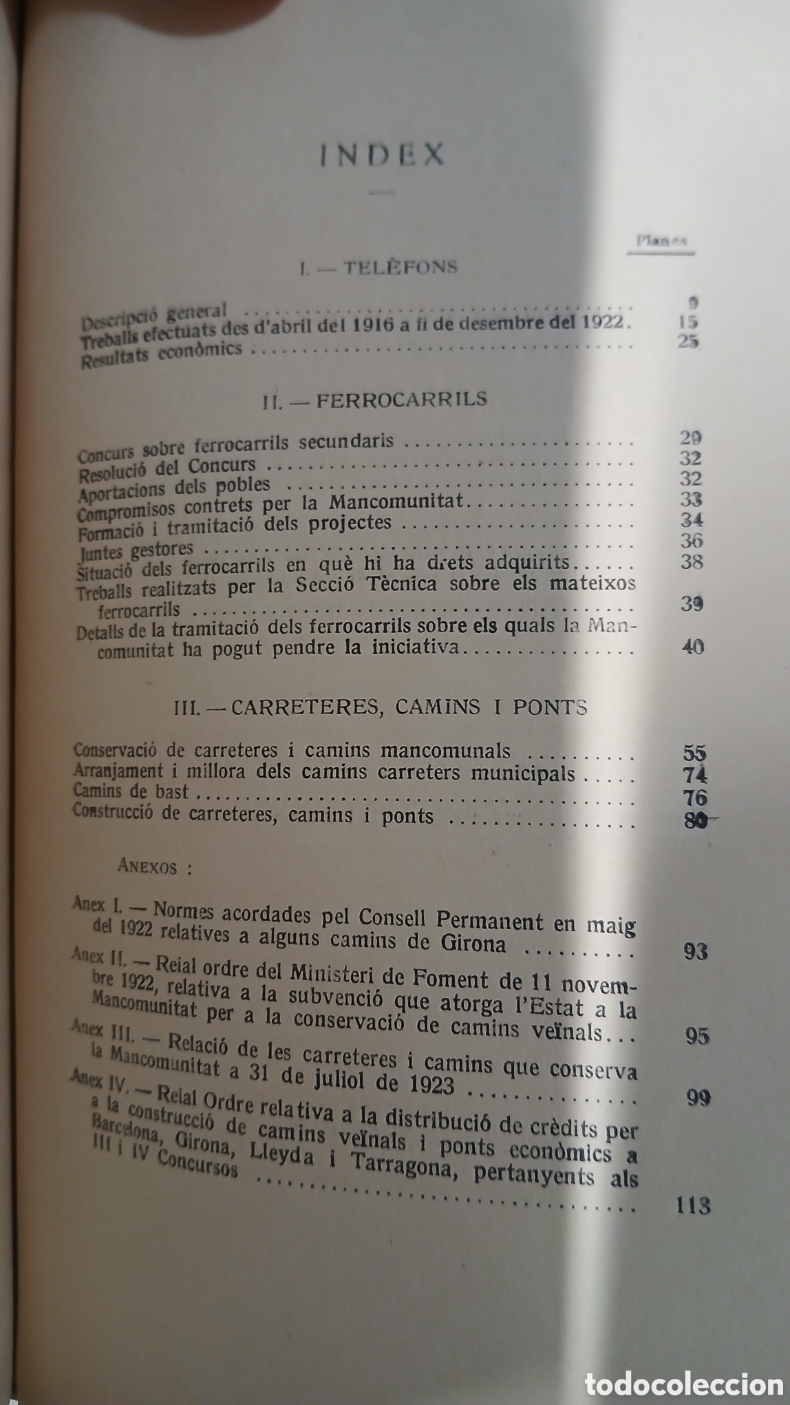 Libros antiguos: Mancomunitat de Catalunya, lobra realitzada34 - Foto 3