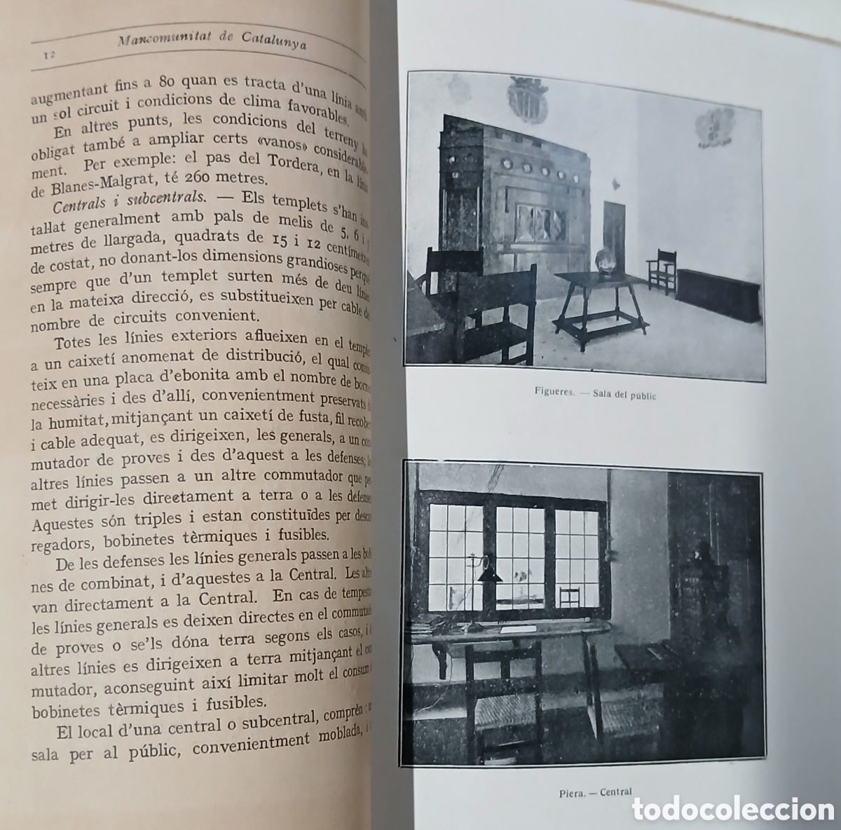 Libros antiguos: Mancomunitat de Catalunya, lobra realitzada34 - Foto 5