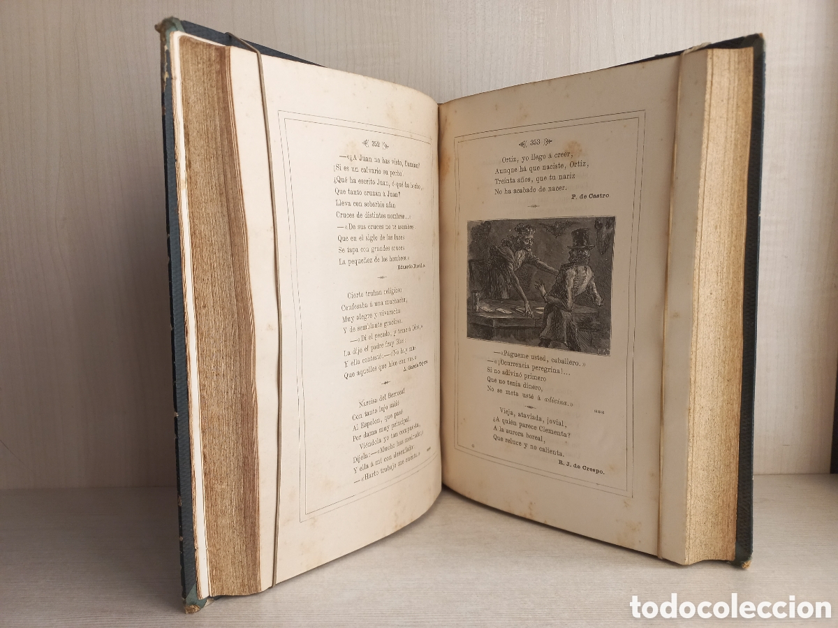 Libros antiguos: Museo Epigramatico. VVAA. Hermanos Espasa. Ilustrado. - Foto 7