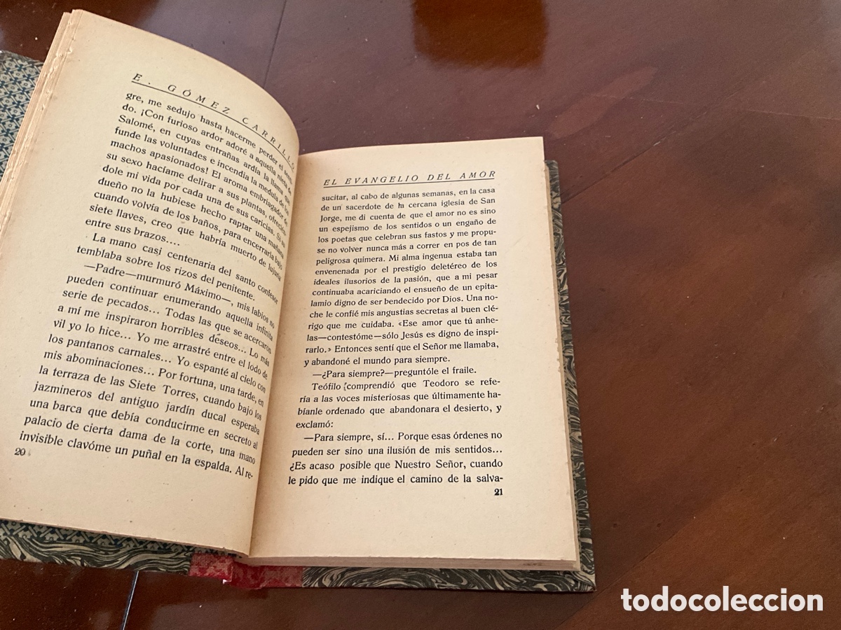 Libros antiguos: El evangelio del amor. E. Gomez Carrillo - Foto 2