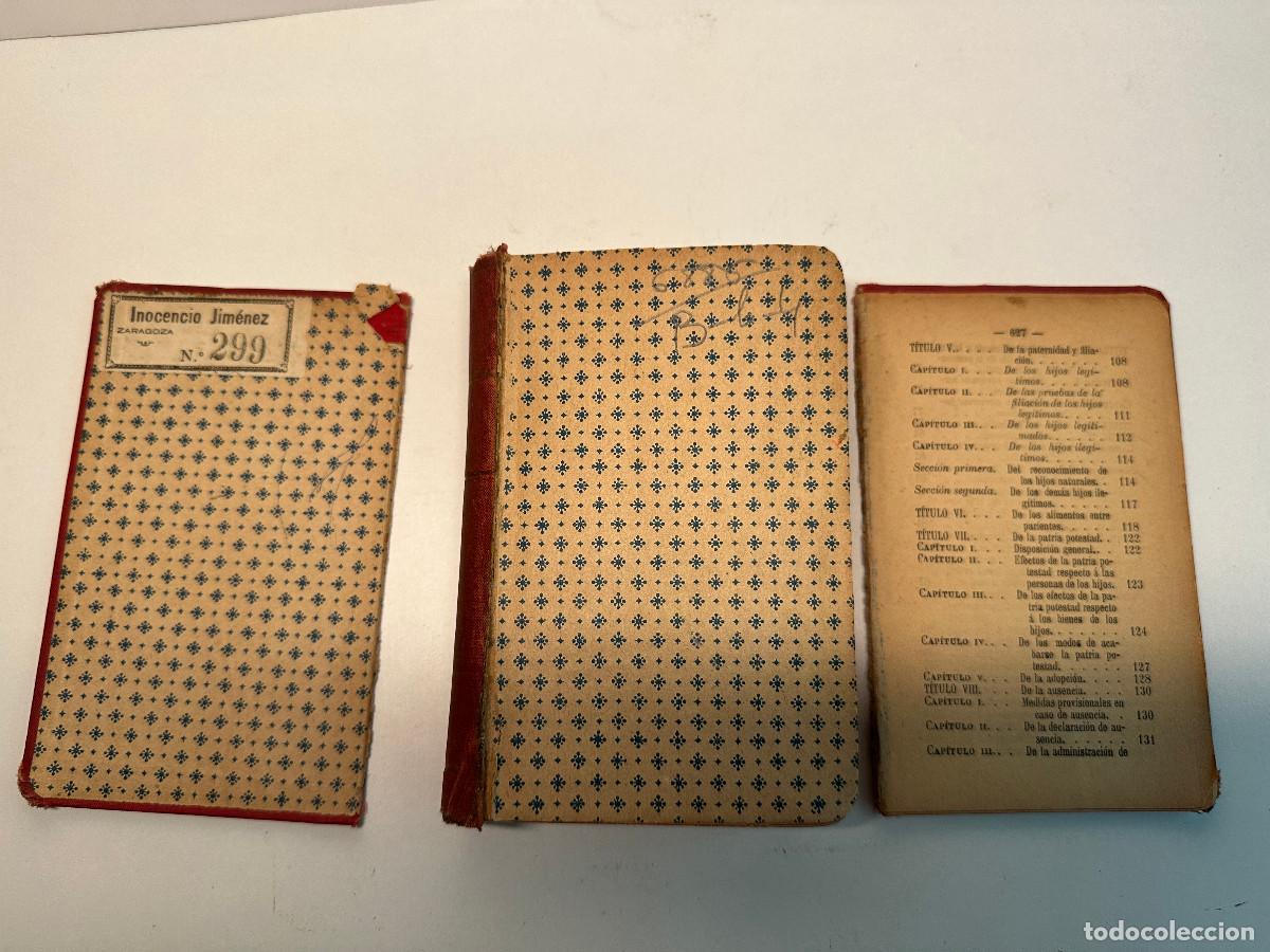 Libros antiguos: CODIGO CIVIL DE 1892 NOVISIMA EDICION - Foto 7