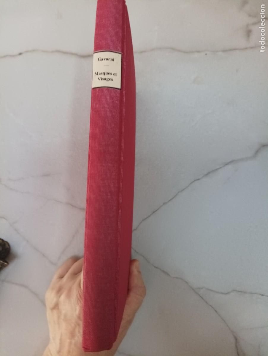 Libros antiguos: Masques et visages. Gavarni - Foto 10