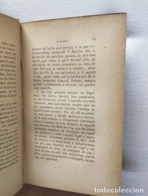 Libros antiguos: Pilar Prim. Narc&iacute;s Oller. Any 1906. - Foto 5