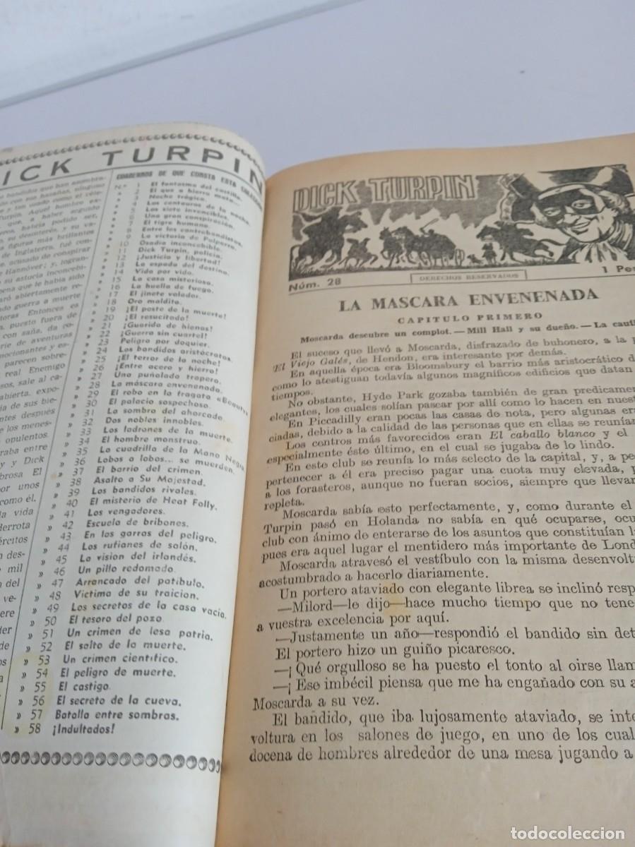 Libros antiguos: DICK TURPIN Colecci&oacute;n Completa N&ordm;s 1-58 - Foto 9