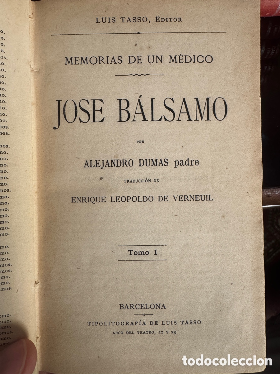 Libros antiguos: Lote de libros Editor Luis Tasso - Foto 3
