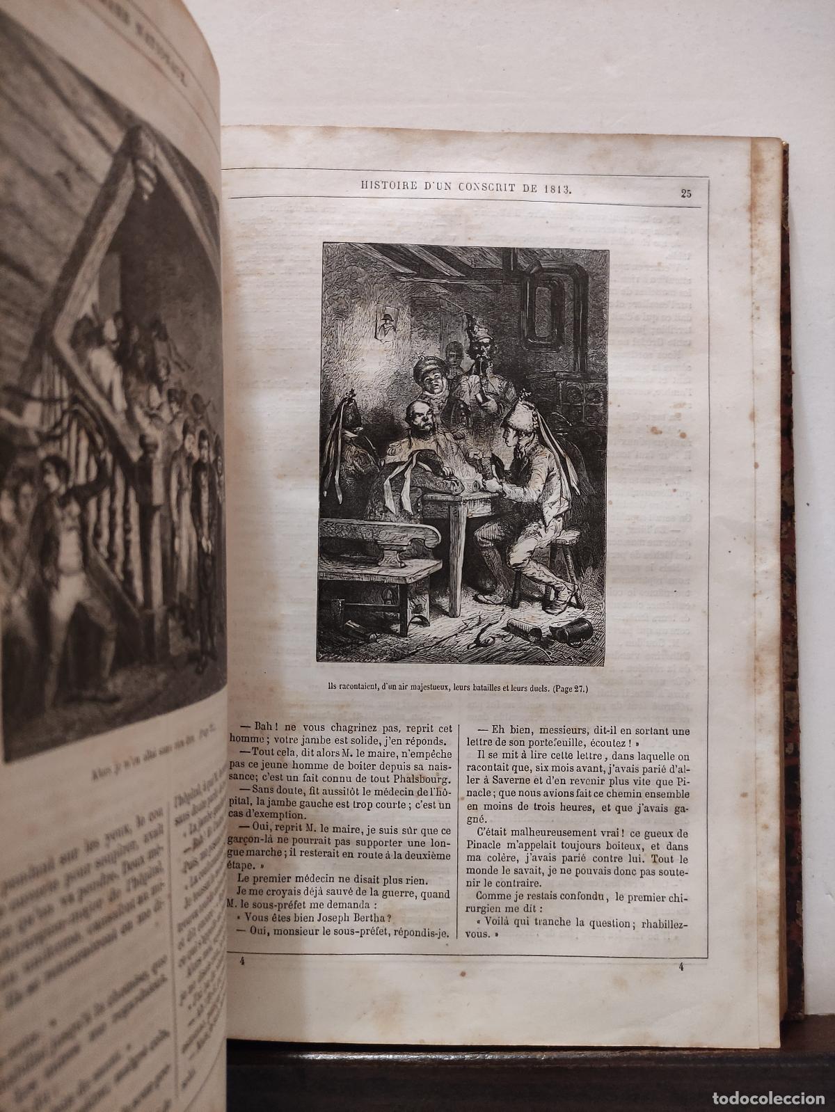 Libros antiguos: ROMANS NATIONAUX - ERCKMANN-CHATRIAN - Foto 7