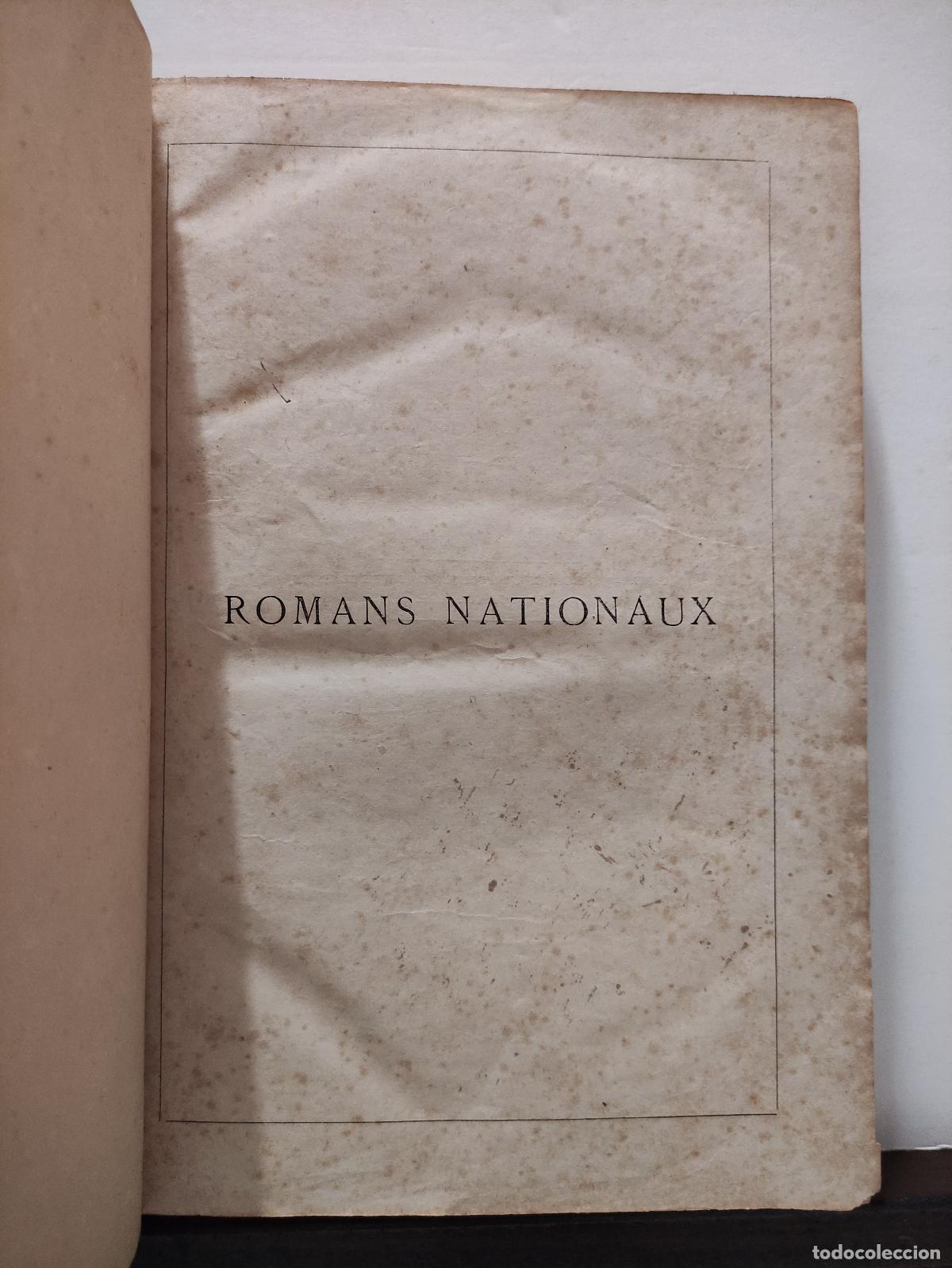 Libros antiguos: ROMANS NATIONAUX - ERCKMANN-CHATRIAN - Foto 9