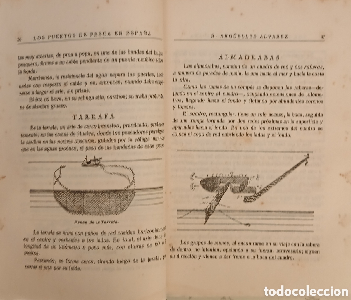 Libros antiguos: Los Puertos de Pesca en Espa&ntilde;a - Foto 6