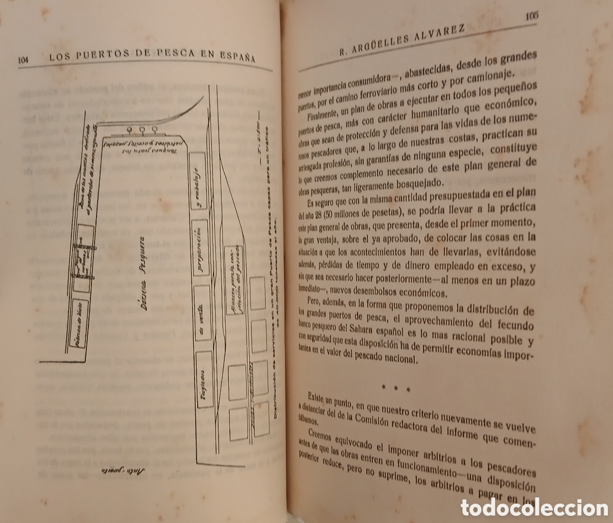 Libros antiguos: Los Puertos de Pesca en Espa&ntilde;a - Foto 7