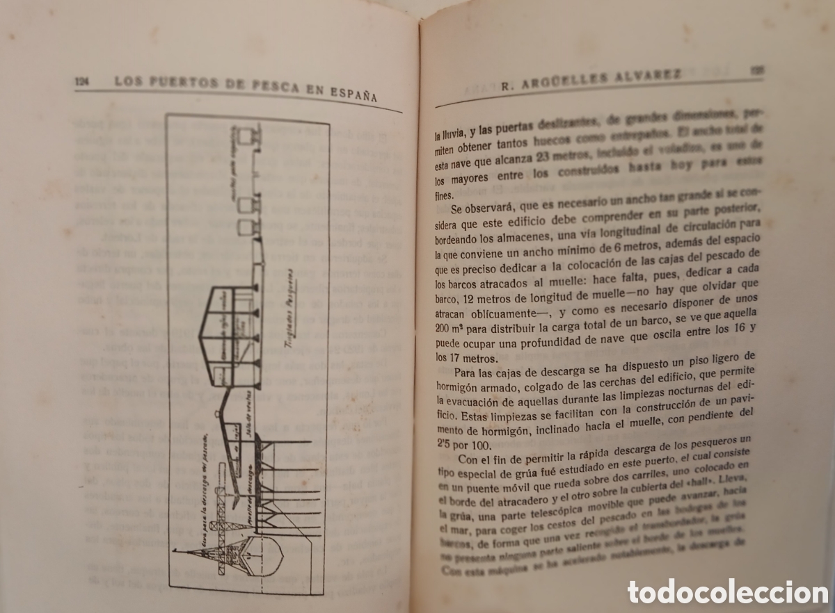Libros antiguos: Los Puertos de Pesca en Espa&ntilde;a - Foto 8